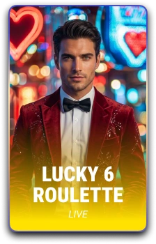 Lucky 6 Roulette Live